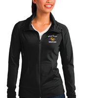 AV Wrestling - Sport-Tek® Ladies Sport-Wick® Stretch Full-Zip Jacket