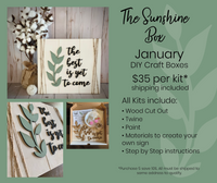 
              January - The Sunshine Box
            