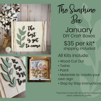 January - The Sunshine Box