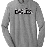 AV Football - District Long Sleeve Tee Grey Frost