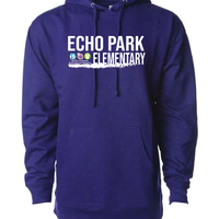 Echo Park - Youth & Adult Midweight Hooded Sweatshirt