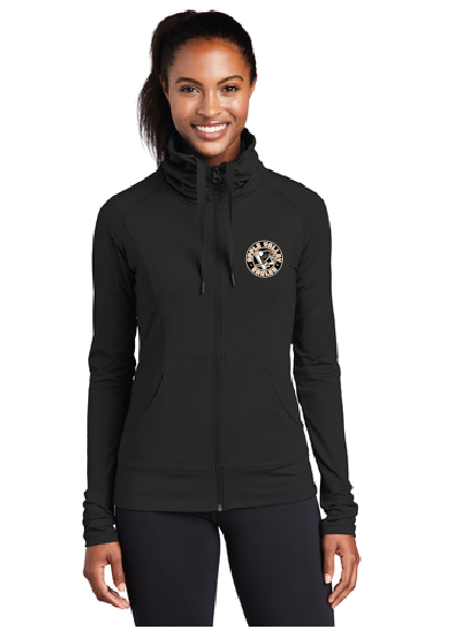 AV Hockey - Sport-Tek® Ladies Sport-Wick® Stretch Full-Zip Jacket