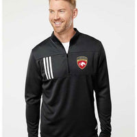 Lakeville Soccer - Adidas - 3-Stripes Double Knit Quarter-Zip Pullover