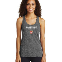 Lakeville Soccer - Sport-Tek® Ladies PosiCharge® Electric Heather Racerback Tank