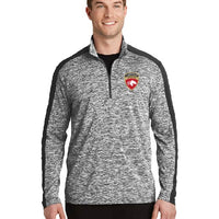 Lakeville Soccer - Sport-Tek® PosiCharge® Electric Heather Colorblock 1/4-Zip Pullover