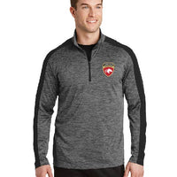 Lakeville Soccer - Sport-Tek® PosiCharge® Electric Heather Colorblock 1/4-Zip Pullover