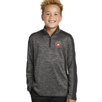 Lakeville Soccer - Sport-Tek ® Youth PosiCharge ® Electric Heather Colorblock 1/4-Zip Pullover