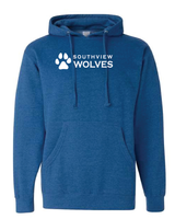 
              Southview - Youth & Adult Midweight Hooded Sweatshirt - SV Paw
            