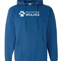 Southview - Youth & Adult Midweight Hooded Sweatshirt - SV Paw