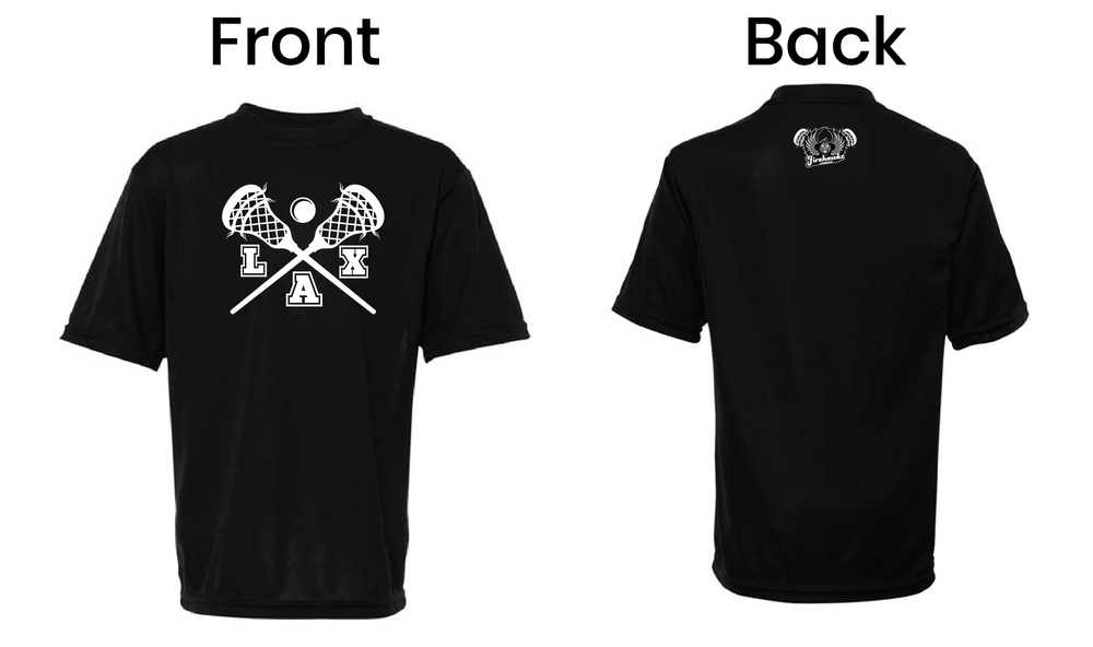 Firehawks Lacrosse - LAX Adult & Youth Wicking T-Shirt