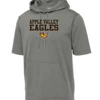 AV Eagles - Youth Short Sleeve Hooded Eagle Logo