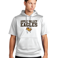 AV Eagles - Youth Short Sleeve Hooded Eagle Logo