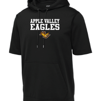 AV Eagles - Youth Short Sleeve Hooded Eagle Logo