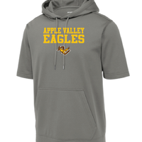 AV Eagles - Youth Short Sleeve Hooded Eagle Logo