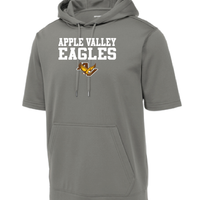 AV Eagles - Youth Short Sleeve Hooded Eagle Logo