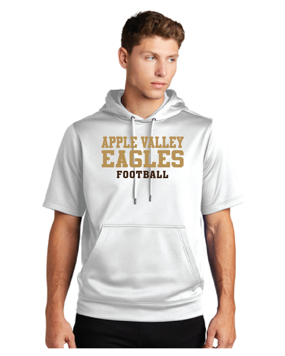 AV Football - Adult Short Sleeve Hooded Football