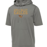 AV Eagles - Youth Short Sleeve Hooded Eagle Logo