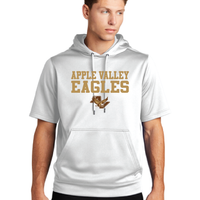 AV Eagles - Youth Short Sleeve Hooded Eagle Logo