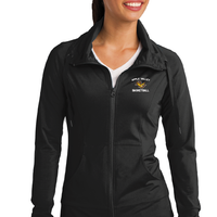 AV Basketball - Sport-Tek® Ladies Sport-Wick® Stretch Full-Zip Jacket