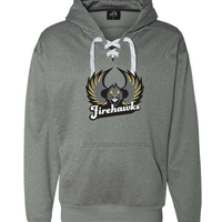 Firehawks Lacrosse -  Firehawks- Polyester Sport Lace Hoodie