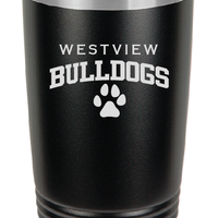 Westview - Vacuum Insulated 20oz Tumbler w/Clear Lid