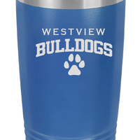 Westview - Vacuum Insulated 20oz Tumbler w/Clear Lid