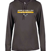 AV Women's T-Shirt Hoodie - Graphite